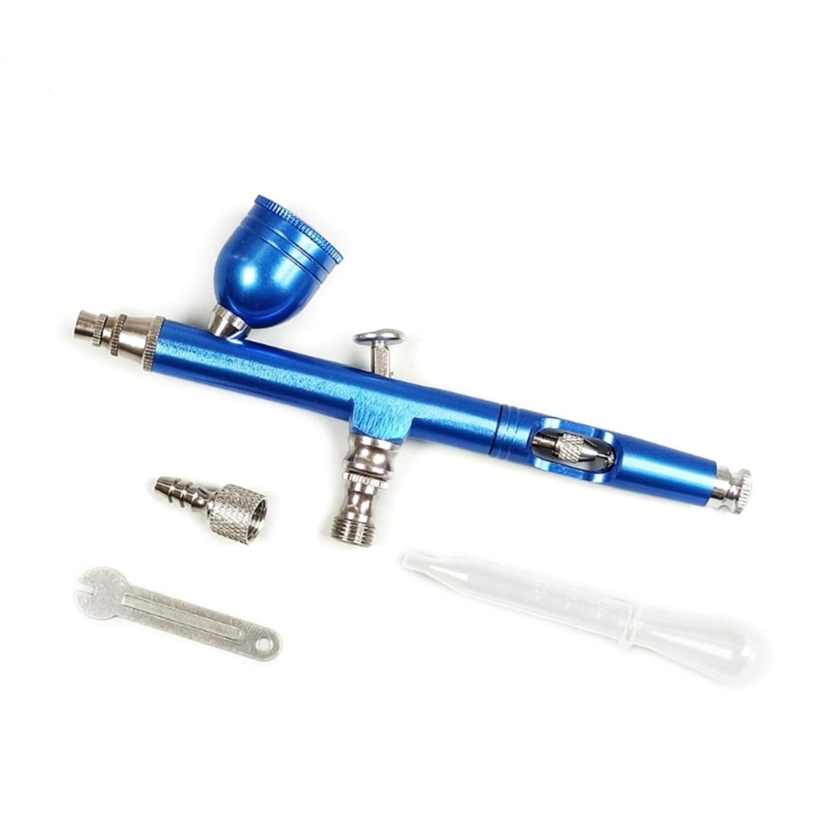 Kit aerografo a doppia azione pistola aerografo 0,2 mm/0,3 mm/0,5 mm pistola a vernice ad ago per aerografo, decorazione di torte, modello, pittura, tatuaggi