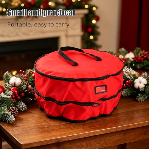 Bolsa de almacenamiento de guirnaldas MAGICLULU con compartimentos 7