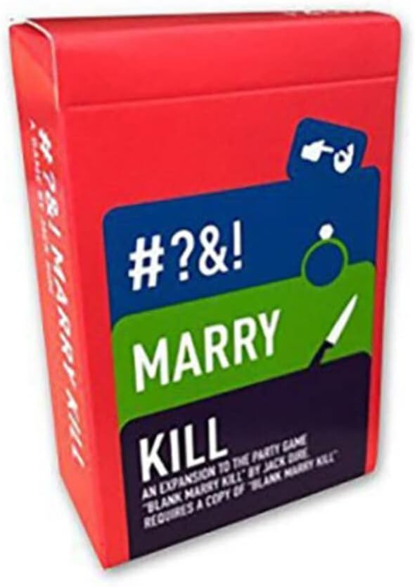 Jack Dire Studios Marry Kill Board Game,Multicolor