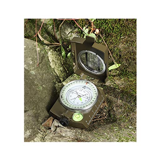 Metal Glass Compass Survival Hiking Outdoor Camping Equipment Geological Compass Compact - Image 5