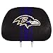 NFL - Baltimore Ravens 2 Piece Full Color Headrest Cover Set