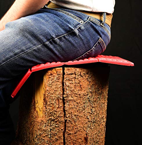 Acecamp 3940 Portable Lightweight Mini Waterproof Folding Mat, Foam Sitting Pad For Outdoor Activities, Foldable Kneeling And Seat Cushion For Comfort, Red #TOP7