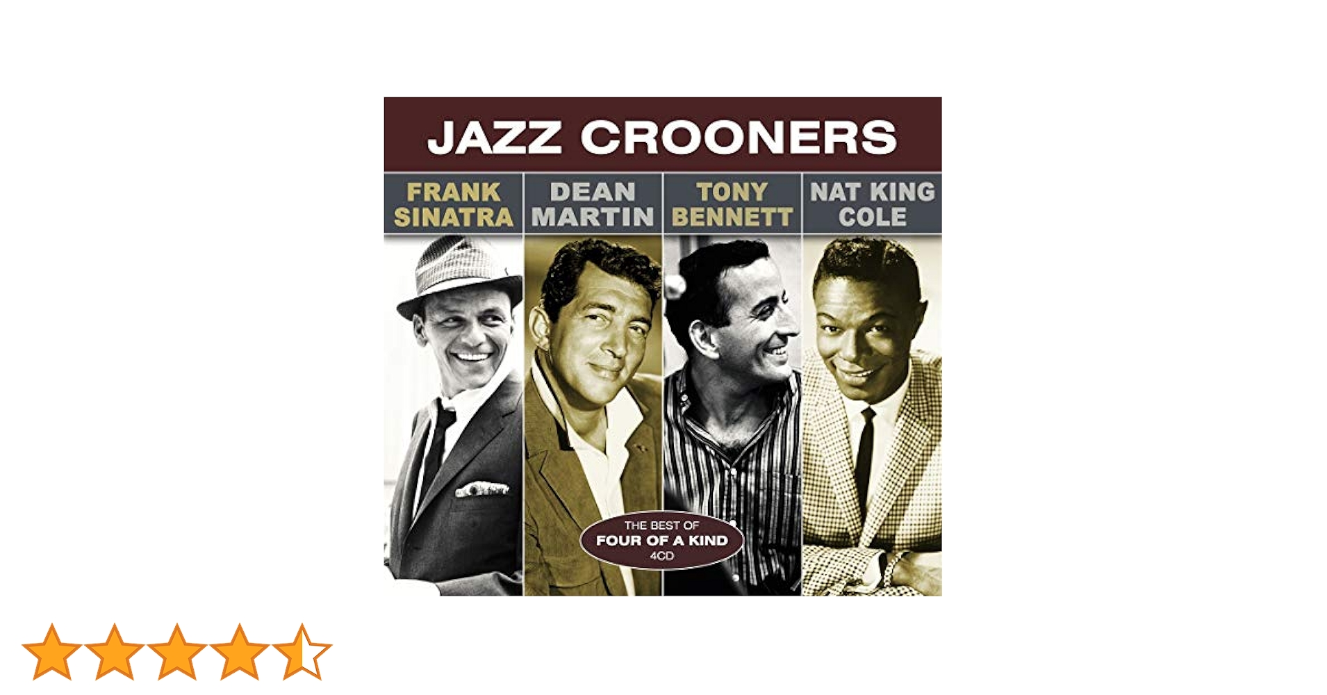その他 Jazz Crooners: a Selection of [CD] Jazz Crooners: The Best Of Four Of A Kind (4CD): Amazon.com