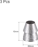 Vista 2 de uxcell Cuñas redondas de mango de acero para hacha, martillo de garra, martillo de trineo, cuña de mango de hacha, 3 piezas, 0.315 in