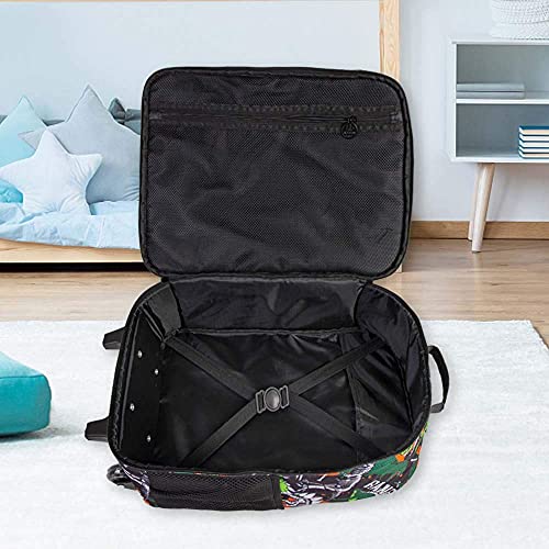 Kids Luggage, Boys Dinosaur Rolling Travel Carry On Suitcase For Toddler Children With Wheels #TOP6