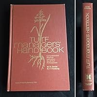 Turf Manager's Handbook Comprehensive Practical Instruction for all Turf Professionals B000KXT4PO Book Cover