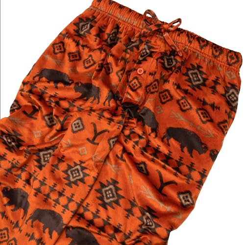 Yellowstone mens Pajama Pants, Soft & Comfortable Nightwear for Adults, Lounge Bottoms3