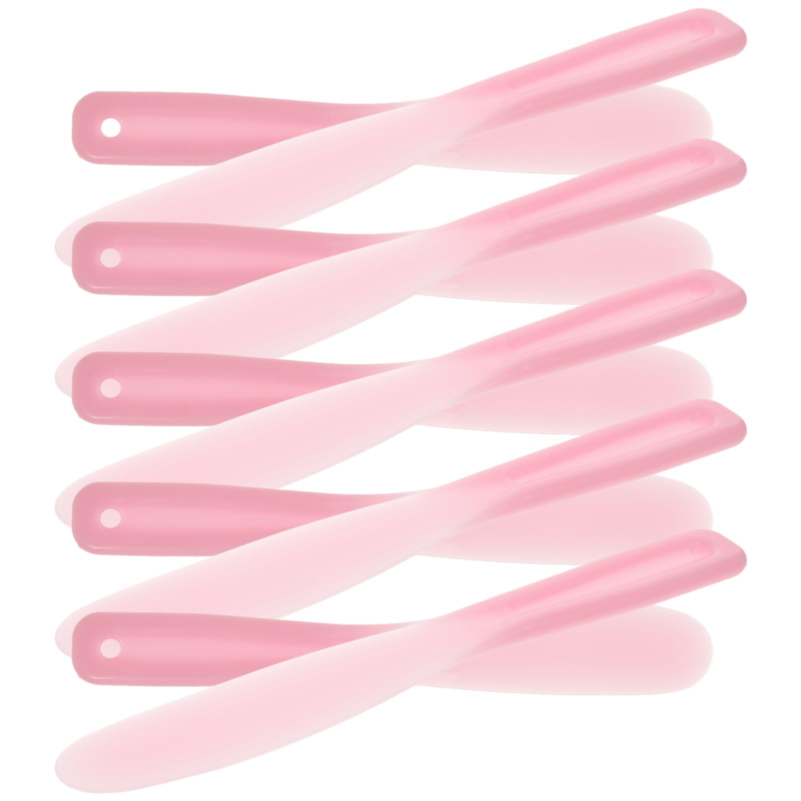 SOESFOUFU Makeup Mixing Tools 10pcs Silicone Spatula Set Beauty Spatula Cosmetic Mixing Makeup Sticks