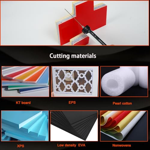 3 in 1 Foam Cutter Tool Kit, Up to 662 Degrees Fahrenheit White Foam Cutter Electric Foam Cutting Tool, Heated Foam Carving Knife Kit