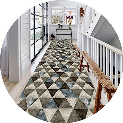 Moqueta corredor ZRUYI de diseño 3D estereoscópico y acabado extra largo 2