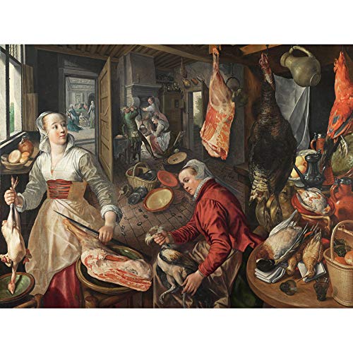 Joachim Beuckelaer The Four Elements Fire Unframed Wall Art Print Poster Home Decor Premium