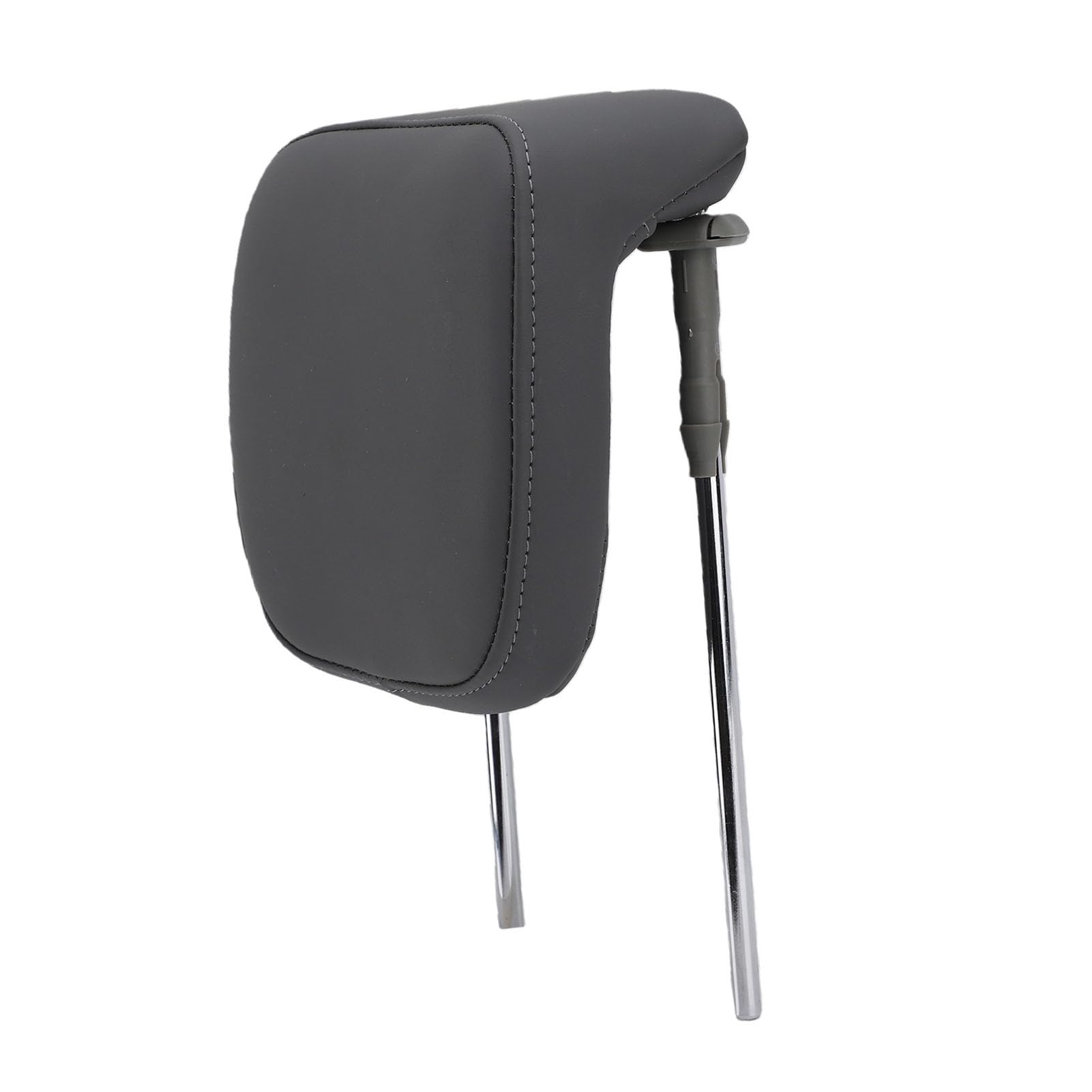 Aramox Appui-tête de Voiture Réglable pour Siège de Voiture avec Mousse à Mémoire de Forme, Cuir PU, Support en Acier Inoxydable, Distance de Trou de 150 Mm, 5,9 Pouces, pour Le Remplacement des