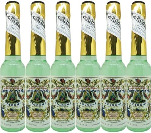 Lanman & Kemp Authentic Real Florida Water Cologne Florida Water Cologne 7.5 Oz - Six (6) Plastic Bottles
