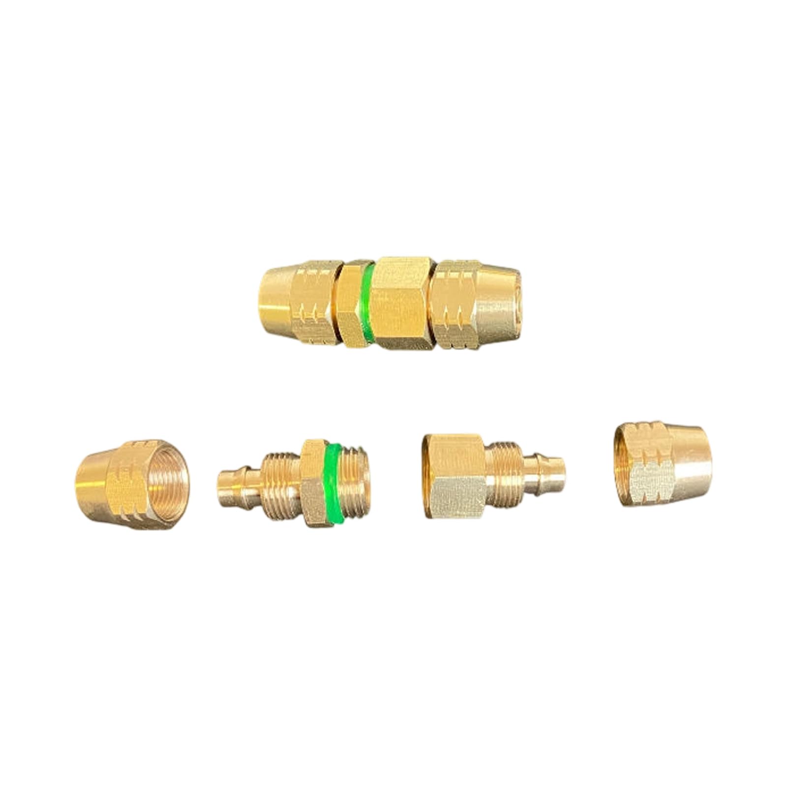 Leakproof Copper Tube Connectors Agricultural Sprays Pipe Repair Extension Pipes Joint Hose Splicer Enduring Hose Splicer Air Fitting