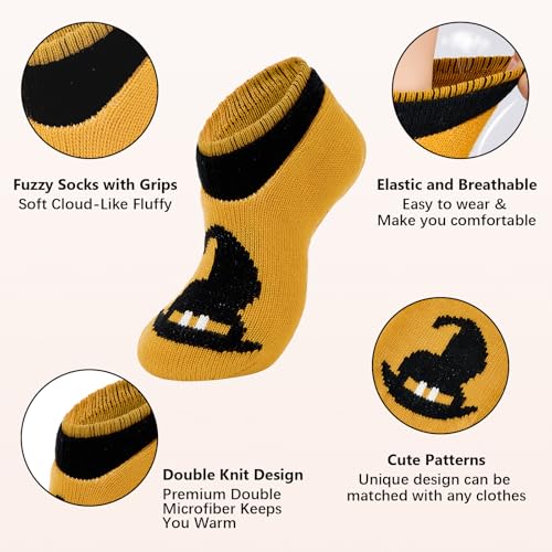 Image of American Trends Slipper Socks for Women Non Slip Christmas Socks Comfy Warm Winter Grippy Socks with Grippers