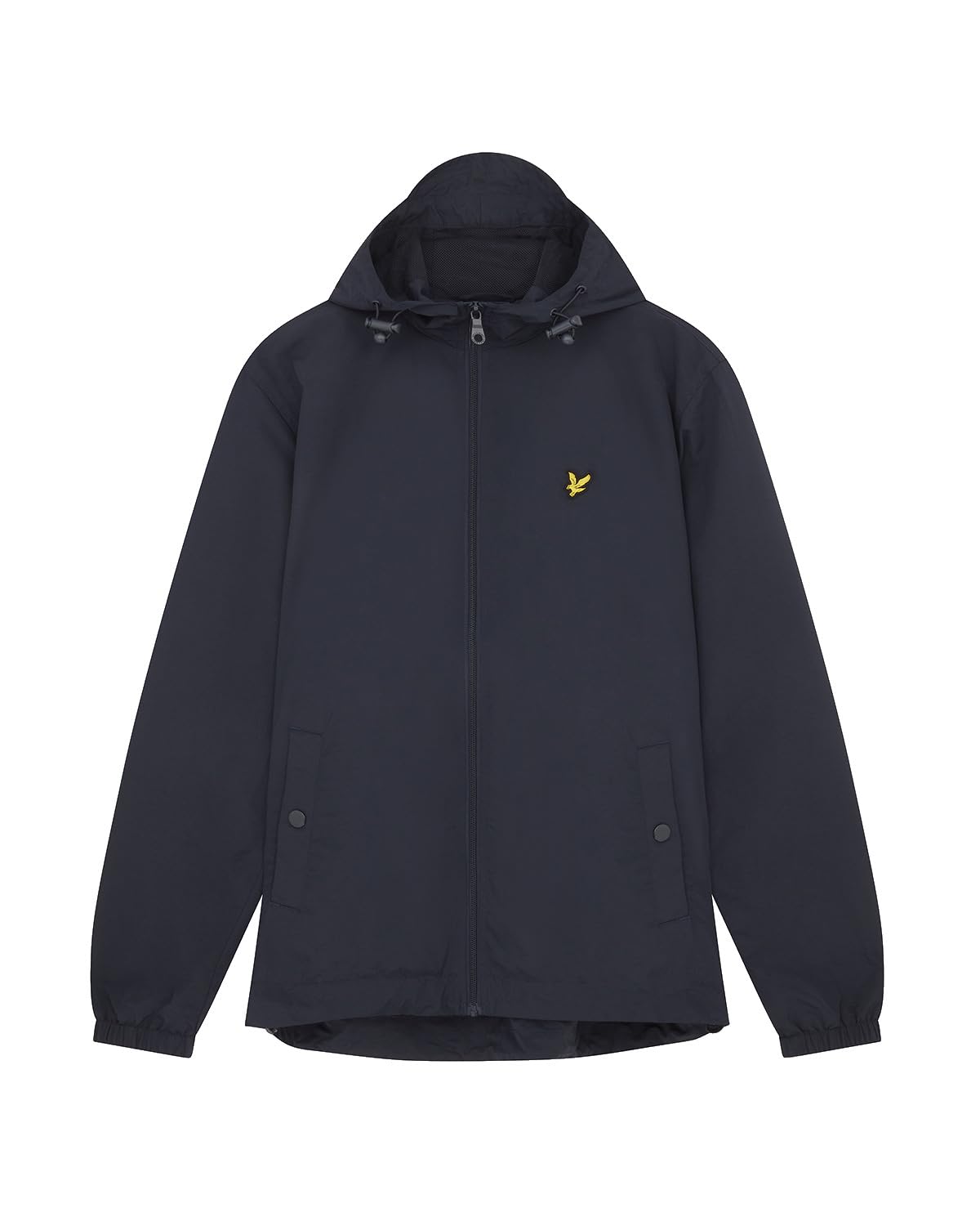 Lyle & Scott Men's Z271 Dark Navy Mid Jackets Zip Through Hooded Jacket 2XL