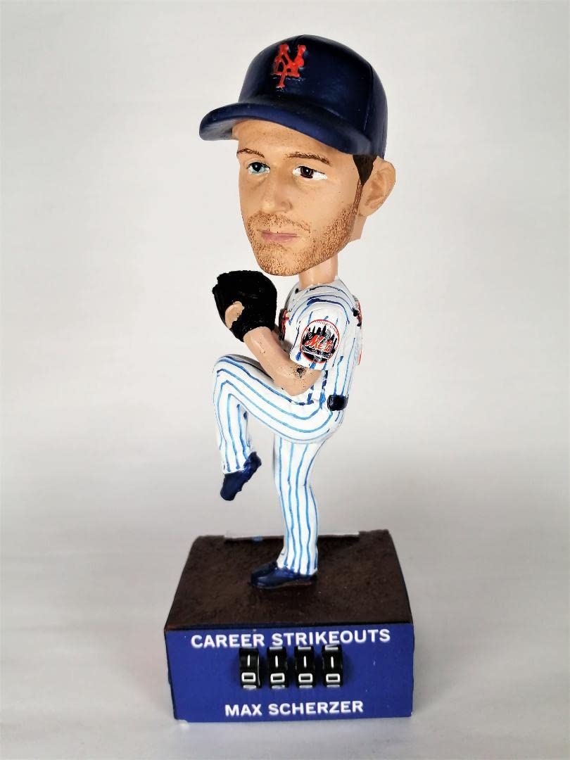 マックス・シャーザー／”K－カウンター”ボブルヘッドフィギュア（メッツ・非売品） Amazon.co.jp: マックスシャーザー／”K－カウンター