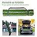 DCQ Real Feel 5x4ft Golf Hitting Mat – Large Dual Turf, Alignment & Angle of Approach Aid, Golf Mat Practice Outdoor & Indoor, Driving Chipping Putting,Golf Training Swing Mat,Gift for Men Dad Golfer