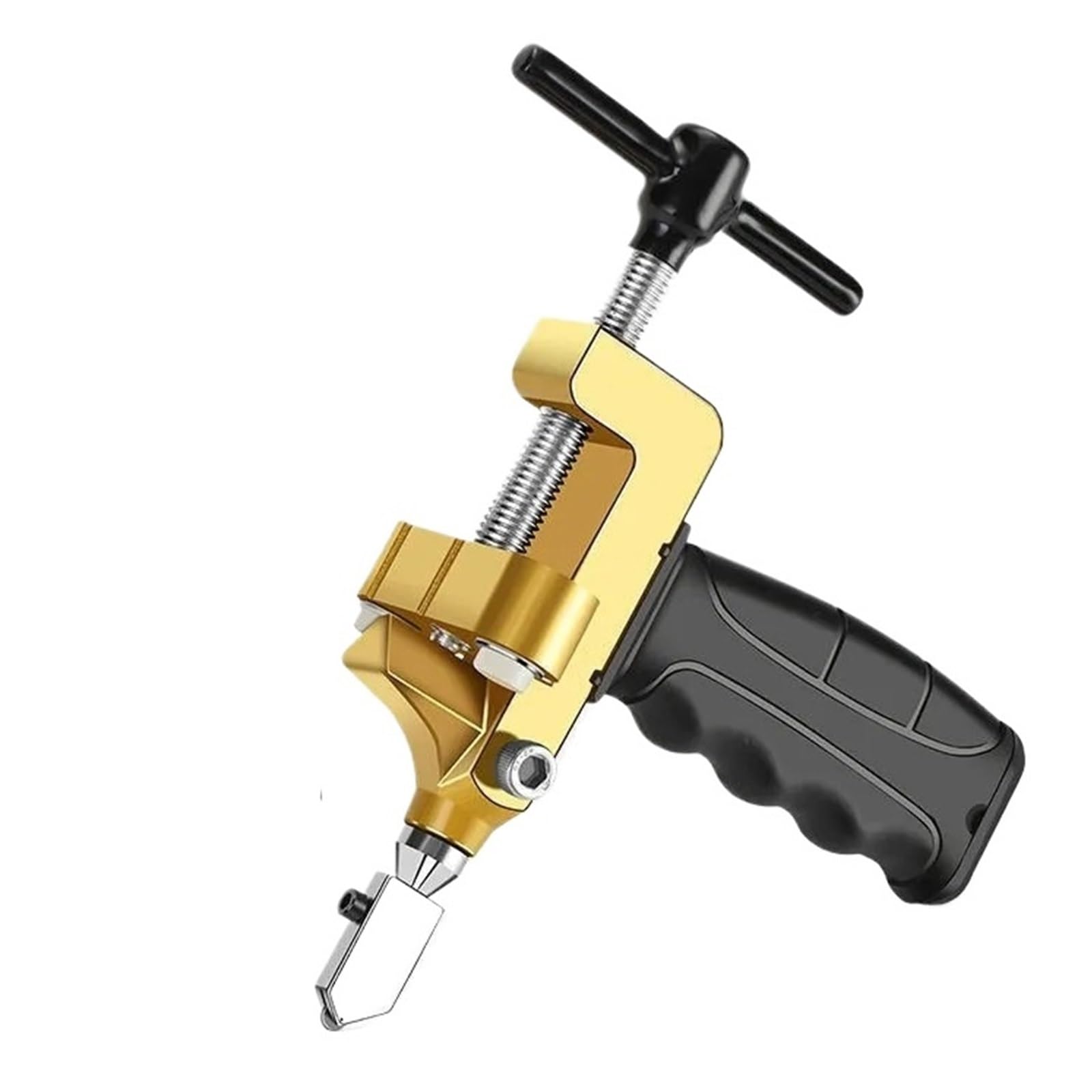 Tile Cutters, 2 in 1 Glass and Tile Cutter with Pliers Diamond Wheel Manual Cutting Hand Tool for Ceramic for Cutting and Grinding