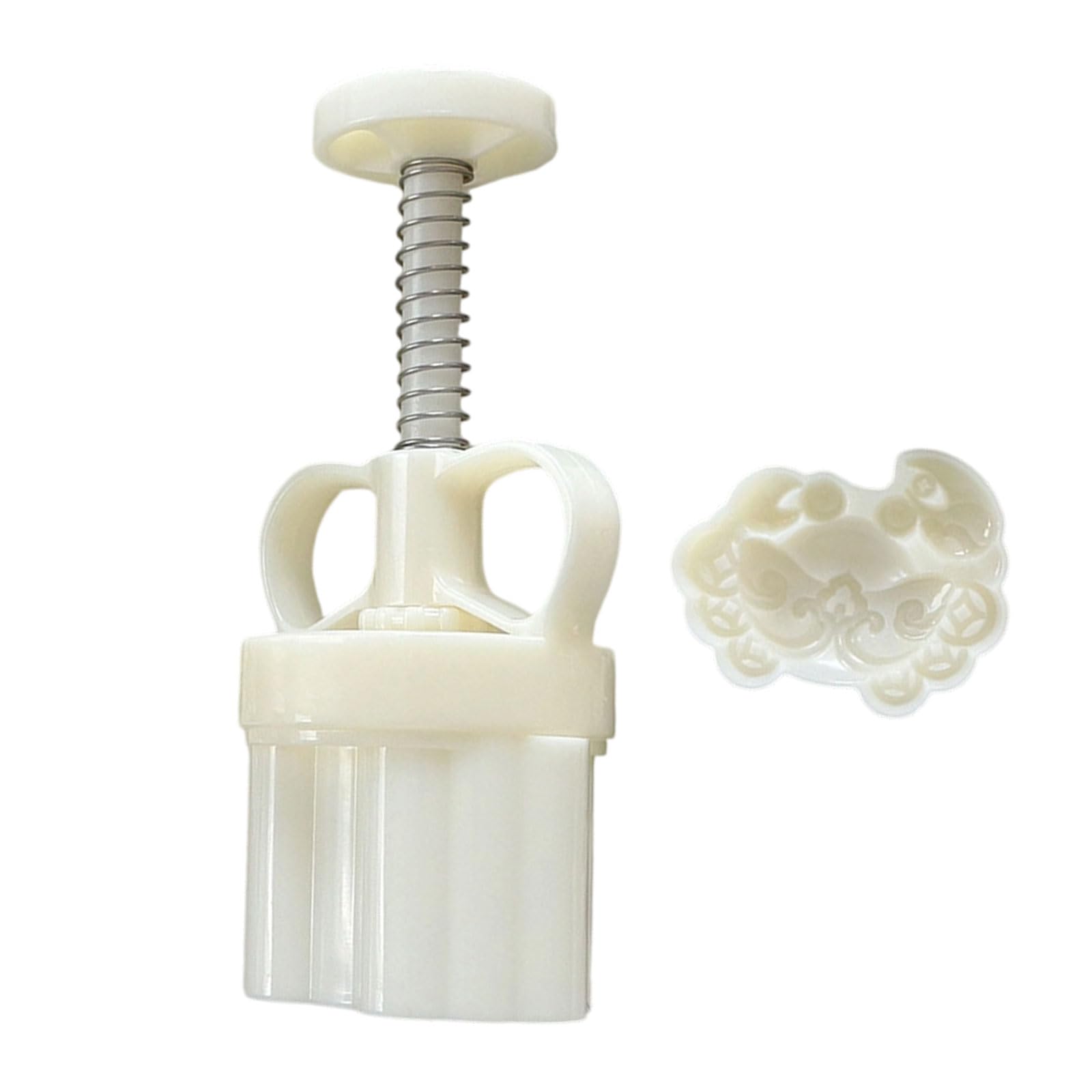 TFAOYS Hand Press Ice Skin Pastry Maker Cake Mold with Bean Baking Supplies Pastries Press