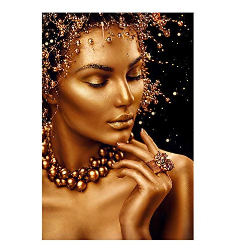 Affiches Impressions Mur Art Art Africain Femme Tableau Toile Décoration Murale Salon