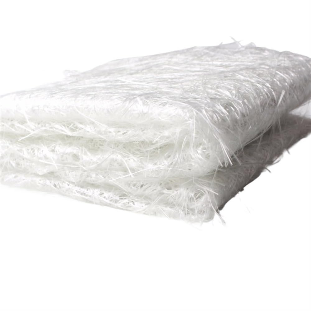 Niealkaliczna mata cięta z włókna szklanego do przemysłu stoczniowego - 150 do 450 g/m², 100 cm x 100 cm, materiał wzmacniający, 1 szt.(450)
