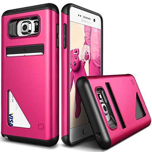 VERUS V904123 Lific Mighty Card Defense beschermhoes voor Samsung Galaxy Note 5 roze