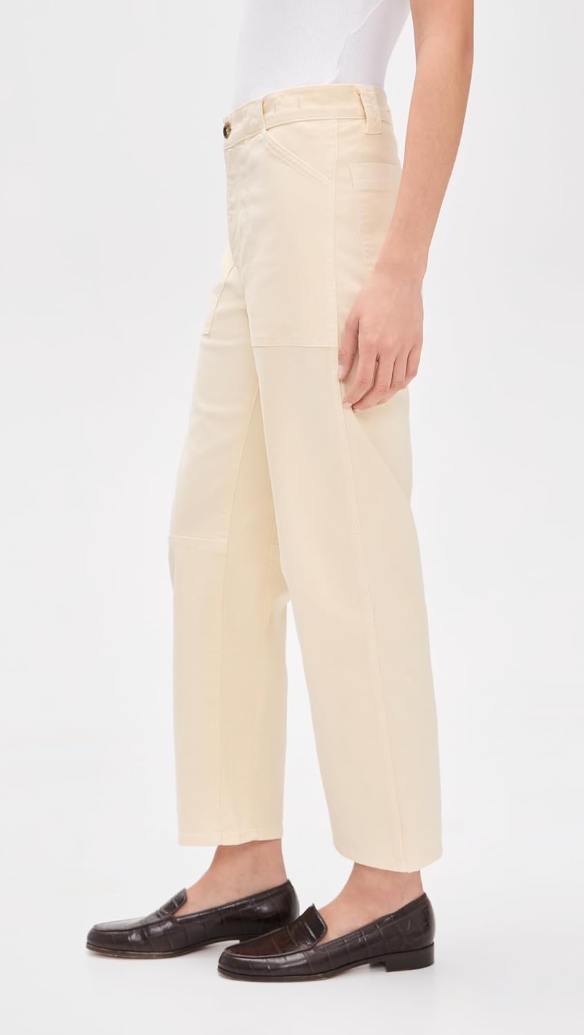 Madewell Women's The Darted Barrel Leg Utility Pants