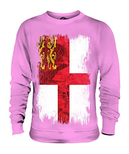 Sweat unisexe drapeau Sercq Candymix pour en finir avec les pulls sans style
