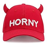 PopCrew Holiday Hats for Men and Women - Funny Unisex Christmas Halloween Joke Gag Cap - One Size