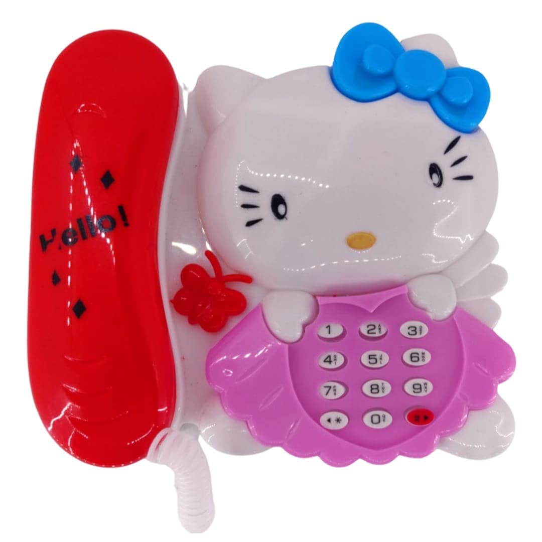 PRV Toys Kitty Phone Landline Musical Sound Toys for Kids (Pack of 1), (JNiL Kitty Phone-01) (B0CDM7W6ZZ) Amazon Price History, Amazon Price Tracker