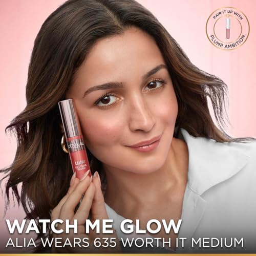Image of L'Oreal Paris Lumi Le Liquid Glowy Blush, 635 Worth It Medium