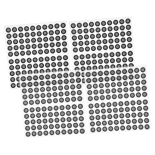 Homoyoyo 4 Sheet Scanning Marker Points Dots for Scanning Systems Tracking Dots for Mapping and Measurement Inner Outer 
