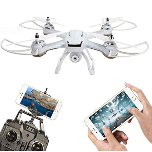 SkyCo New Rc WiFi FPV WiFi Drone Quadcopter with HD Camera Live Video One-Key-Return RFT Headless Helicopter Altitude Hold