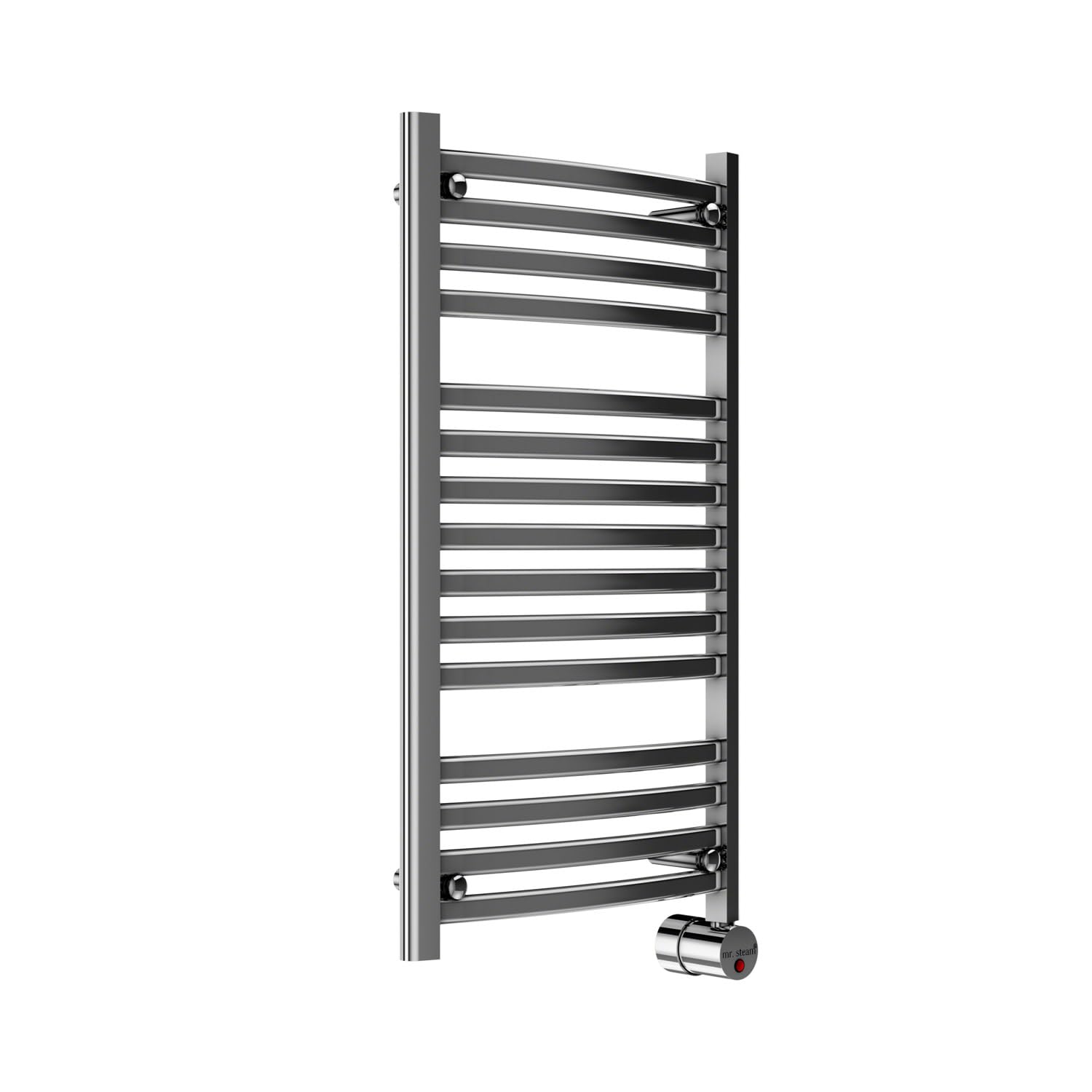Mr Steam W236Tpc W236 15 Bar Wall Mounted Electric Towel Warmer With Digital Timer In Polished Chrome