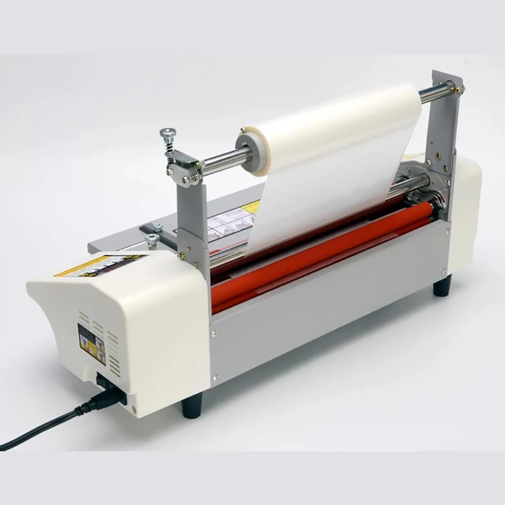 Macchina di laminazione per impieghi gravosi per laminazione singola e fronte-retro, laminatore di carta commerciale ad alta velocità per uffici, scuole e stamperie