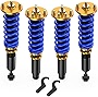 MOSTPLUS Full Coilovers Struts Compatible with 2001-2003 Acura CL/1999-2003 Acura TL/1998-2002 Honda Accord Adjustable Height Shock Absorber Assembly (Set of 4)