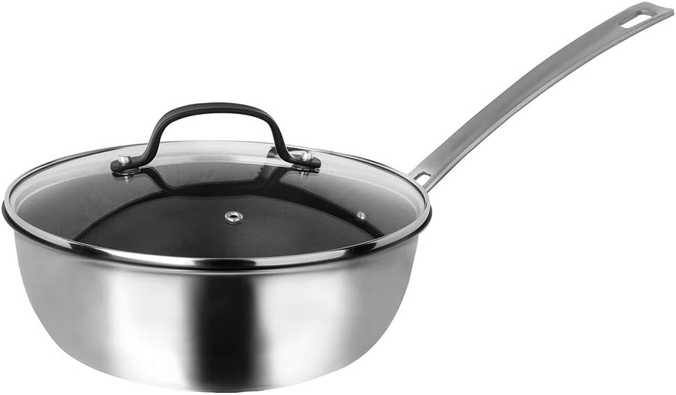Sitram HORECA - R Stainless Steel Cookware, 40 cm Stainles Lid 15.75 in