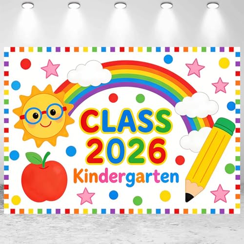Fondo Fotográfico 10x8ft para Graduación Infantil miniatura 1