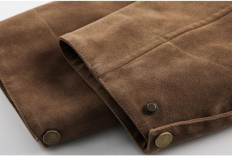 Men's Utility Jacket, American Retro Long Sleeve Daily Coats Commuter