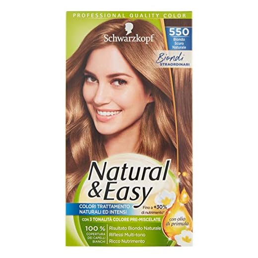 Haarfärbemittel permanente Natural & Easy N 550 natürliche dunkelblond