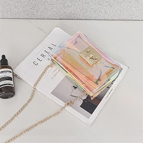 Mini Hologram Clear Cross Body Purse Shoulder Bag Handbag for Women4