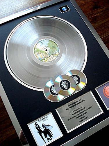 FLEETWOOD MAC RUMOURS MULTI PLATINUM DISC RECORD AWARD ALBUM LP