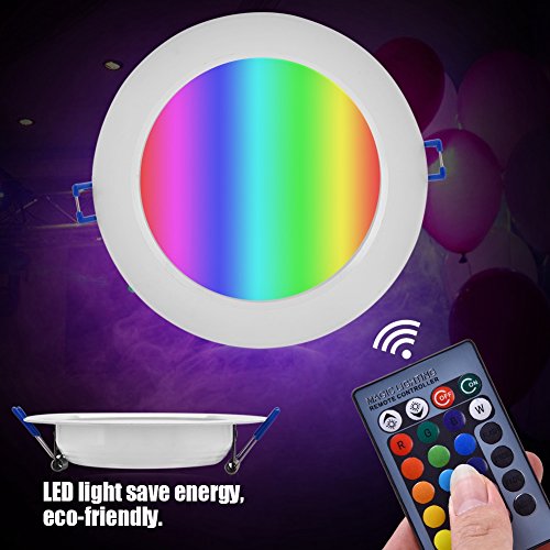 Lampada a pannello RGB LED, 5/10 W, dimmerabile