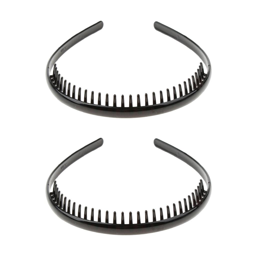 nivaa 2pieces Phenovo Zigzag Hair Band Toothed Headband Women Men Hair Accessory-picture-5