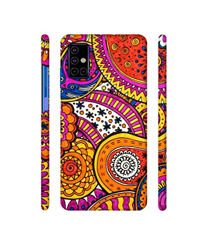 Image of Amazon Brand - Solimo Back Cover for Samsung Galaxy M51 (Plastic Multicolor)