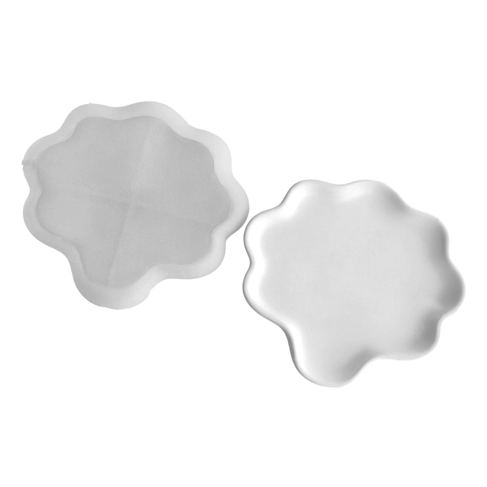 JSGHGDF Cloud Tray Molds Easy Demolding for Making Soap Jewelry Tray Decorative Plate Gypsum Decoration Cloud Epoxy Rosin Cast