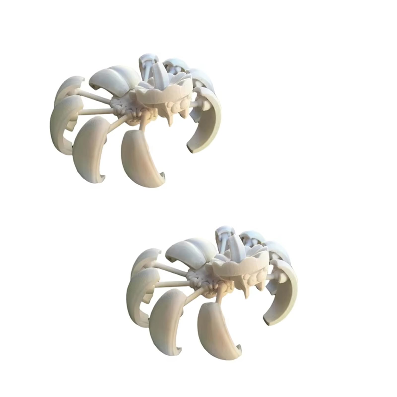 oringnat Halloween Pumpkin Spiders Flexible Transform Figurine For Outdoor Indoor Holiday Party Tabletop Garden