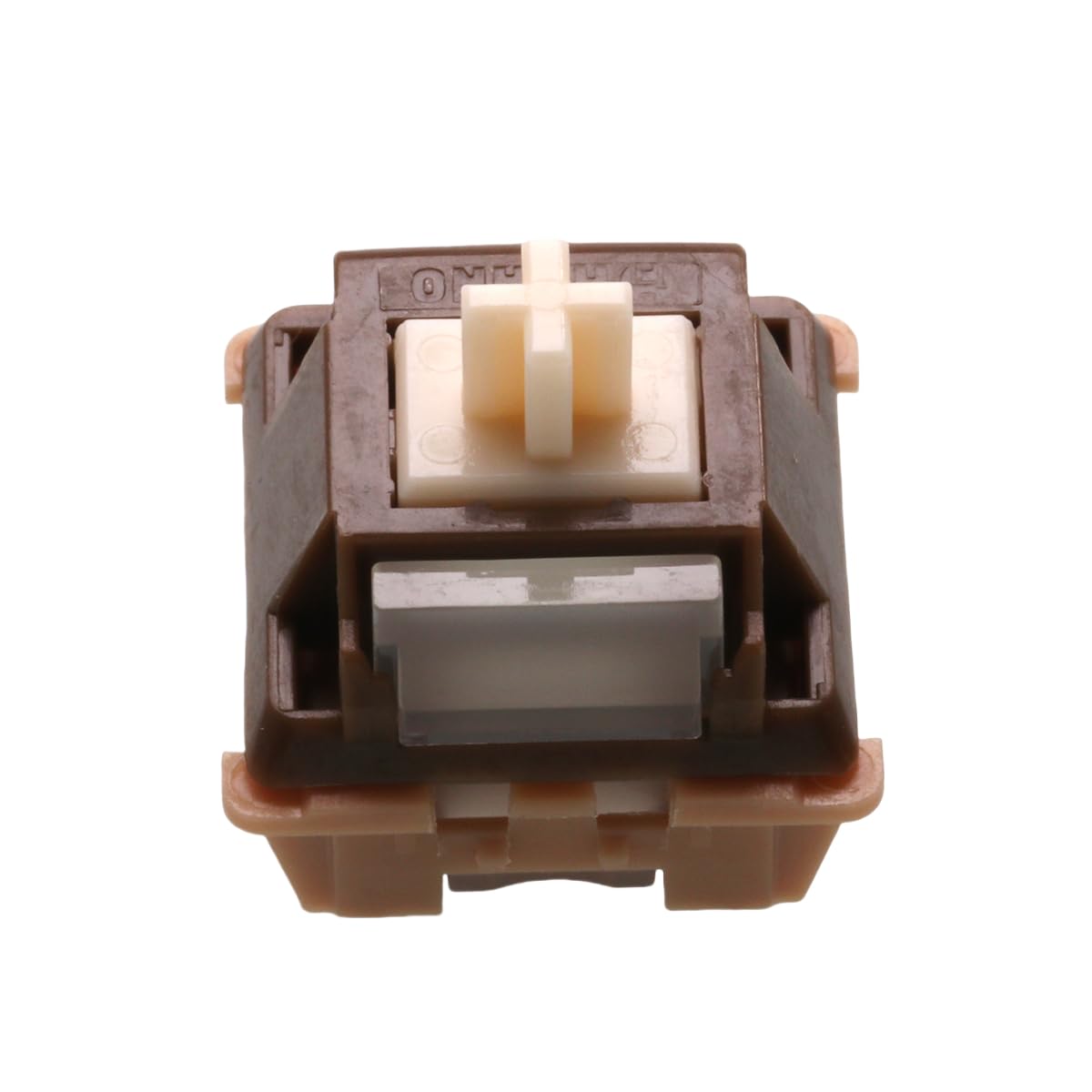 Caramel Latte V2 liniowe wstępnie nasmarowane 5-pinowe przełączniki do klawiatury mechanicznej MX - 45 g przełącznik do gier i pisania z płynną reakcją liniową, możliwość wymiany na gorąco do