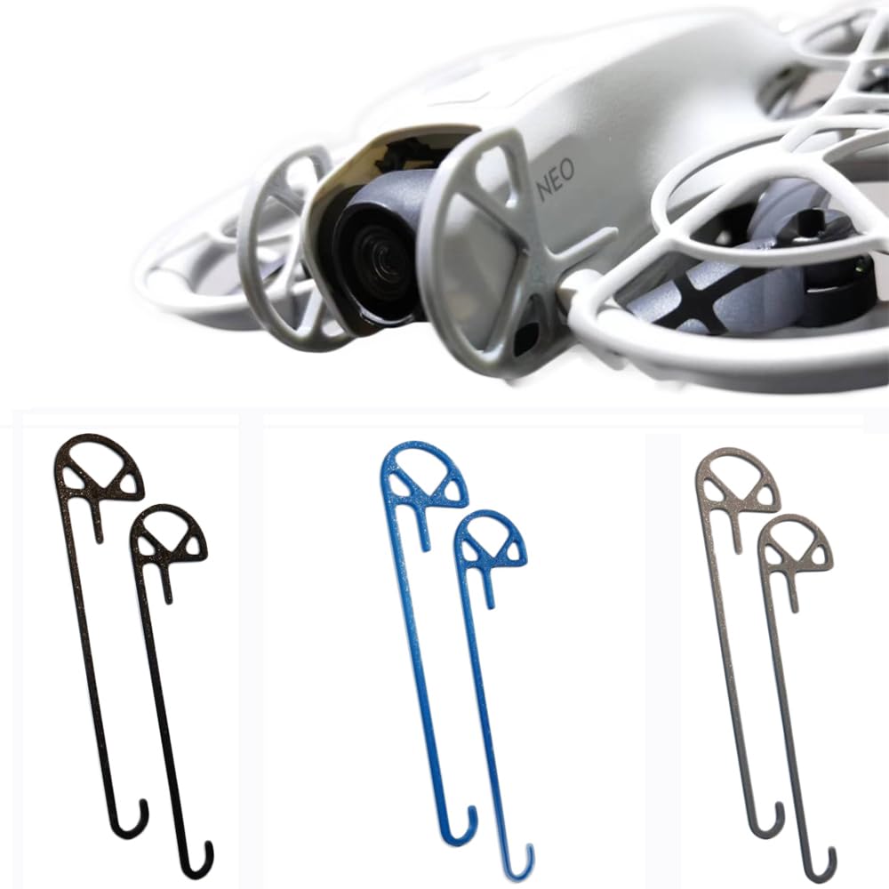 Hesupy Gimbal Bumper Guard for DJI Neo, Lens Safety Bumper Anti-Collision Protection Bar Camera Gimbal Protector for Neo Drone Accessories (Blue)